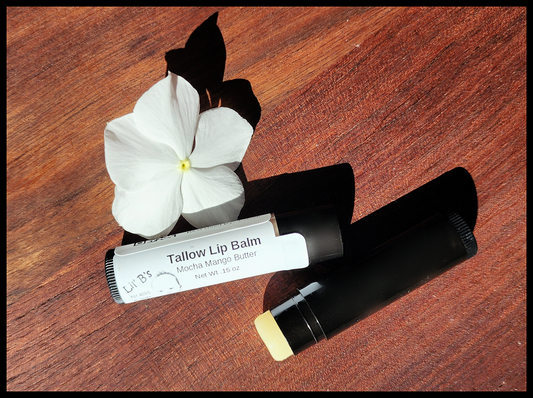 Lil' B’s Mocha Mango Butter Lip Balm – Deeply Nourishing & Decadently Smooth